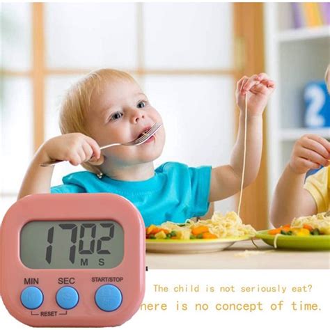 Digital Clock with Seconds Digital Display Visual Electronic Timer ...