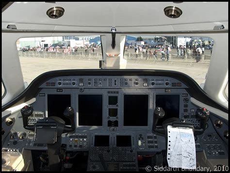 Cessna 680 Citation Sovereign - cockpit | Siddarth Bhandary | Flickr