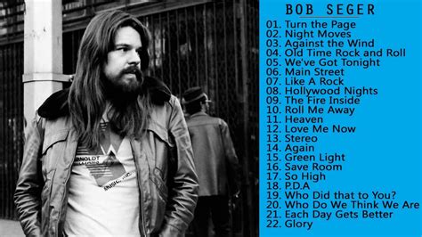 Bob Seger Album Cover Art