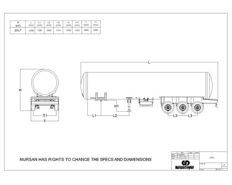 LPG TANKER SEMI-TRAILER / PRODUCTS / Nursan Trailer