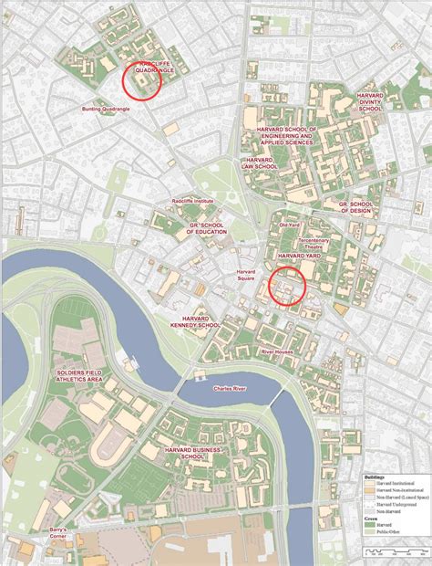 Harvard Business School Campus Map