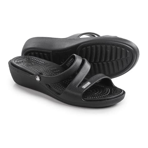 Crocs Patricia Wedge Sandals (For Women) - Save 52%