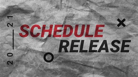 Havoc Release 2020-21 Schedule | Huntsville Havoc