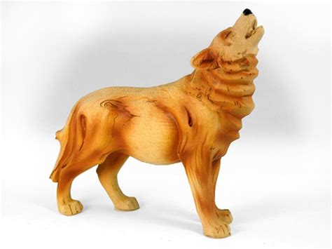 Wolf Wood Carvings – Free Patterns