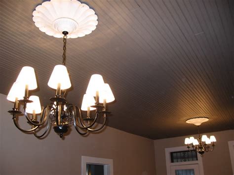 252-dining room ceiling | The chandeliers were salvaged, rew… | Flickr
