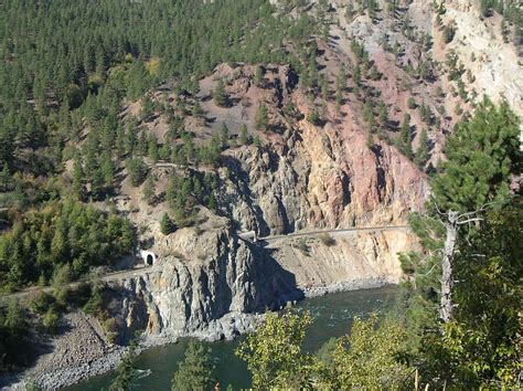 Fraser Canyon Train "Tunnel" - BC, Canada - 6 of 7 | Flickr