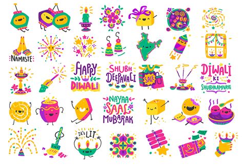 Google Diwali Stickers on Behance