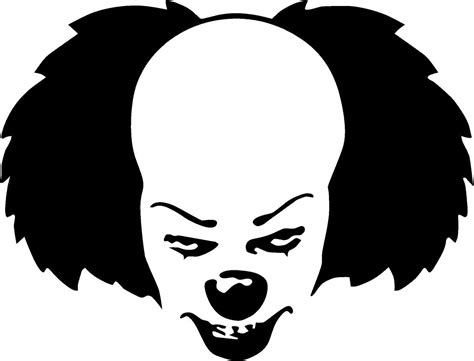 Pennywise the Clown CARTOON DIE CUT DECAL - Pro Sport Stickers