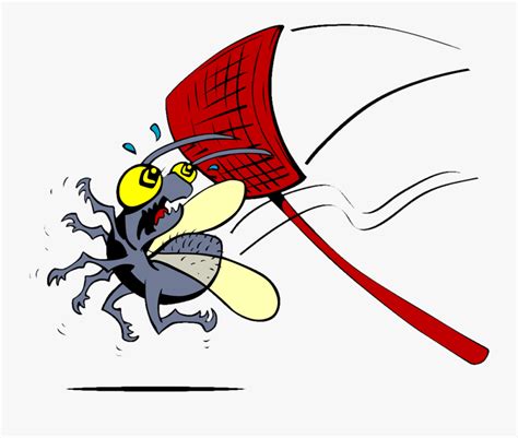 Transparent Mosquito Clipart - Fly Swatter Cartoon , Free Transparent ...