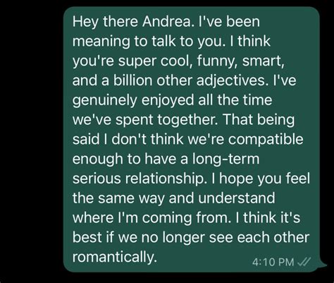 12 Best Breakup Texts To Send Her To End An Early-Stage Relationship