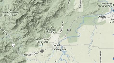 Corvallis Bike Trails - Maps of Bike Routes in Corvallis, OR | Corvallis, Philomath, Cycling route