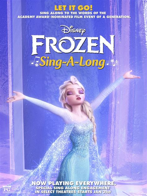 Follow the Bouncing Snowflake - Frozen: Sing-Along - LaughingPlace.com