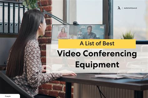 The Essential Video Conference Equipment List in 2024