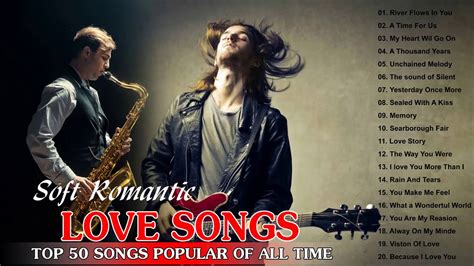 Top 50 Songs Popular Of All Time Instrumental Music - Soft Romantic ...