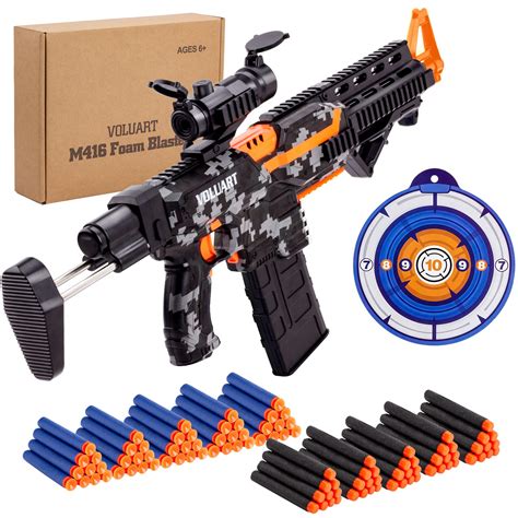 Voluart Electric Automatic Toy Guns for Nerf Guns Bullets, Soft Dart ...