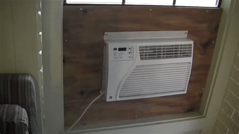 how to build a frame for a window air conditioner - Builders Villa