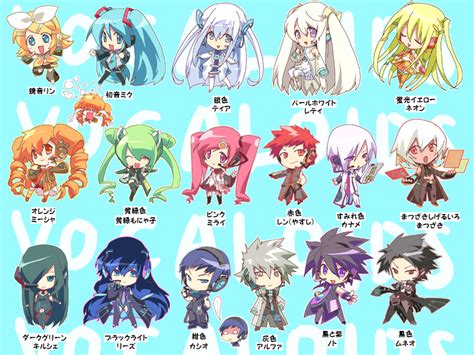 Vocaloid characters by Gumi4Miku on DeviantArt