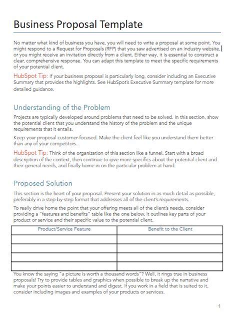 Free business proposal template pdf - orangesafas