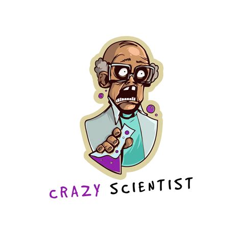 Crazy Scientist Gaming Logo - Turbologo Logo Maker