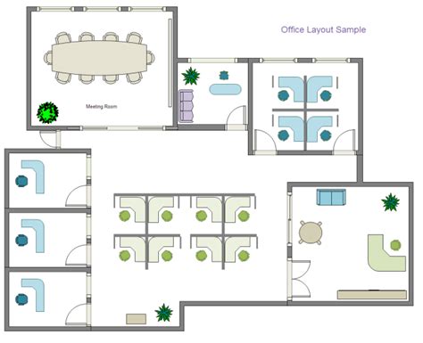 Office Layout | Office floor plan, Floor plan design, Office layout plan