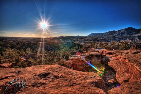 Sunrise in Colorado at Garden of the Gods | HDR Photography by Captain Kimo