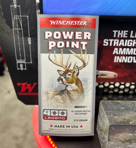 Winchester Unveils New 400 Legend Cartridge