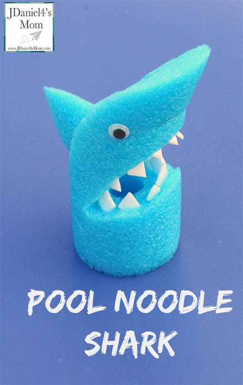 Arts and Crafts for Kids- Pool Noodle Shark