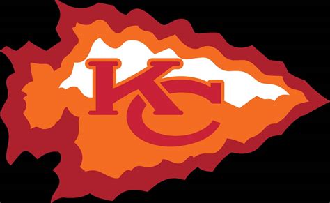 Download Kansas City Chiefs Logo Orange Wallpaper | Wallpapers.com