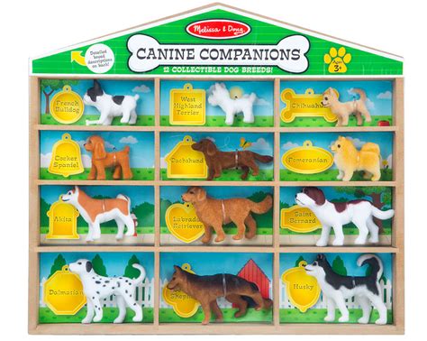 Figurine Toys - Canine Companions 12 Breeds