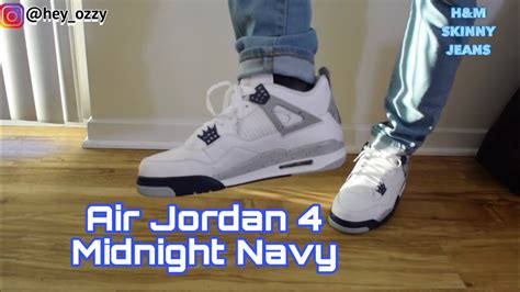 Air Jordan 4 Midnight Navy Review + On Feet Review dandyshoe.ru *Instagram* @dandyshoe_03 - YouTube