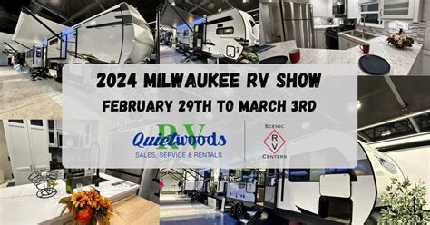 2024 Milwaukee RV Show with Scenic RV, Wisconsin Exposition Center At ...