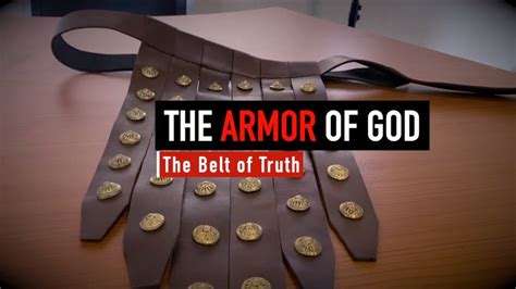 Armor of God | Belt of Truth - YouTube