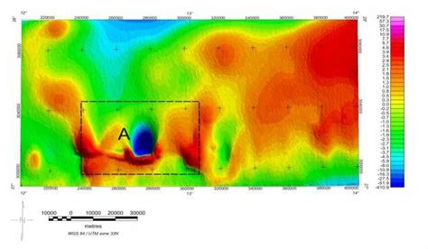 Reduction to the pole map of magnetic data in the study area | Download Scientific Diagram