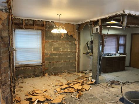The interior demolition has started on our addition in Skokie | America's Custom Home Builders ...