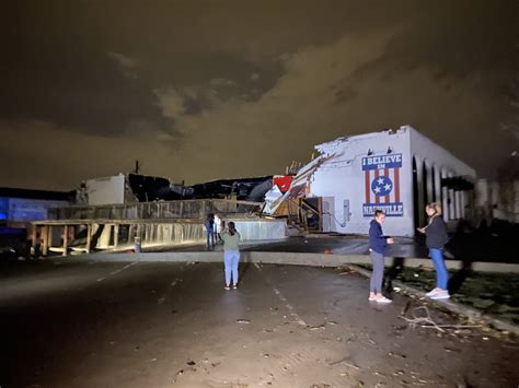 Tornado rips through downtown Nashville; Widespread damage reported | WGNO