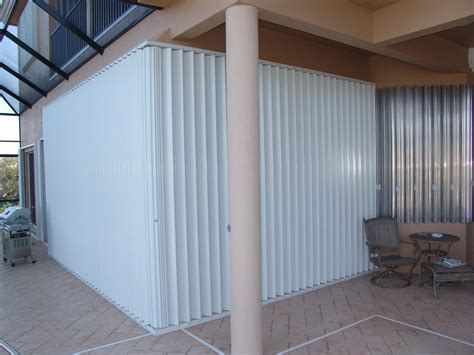 Motorized Accordion Hurricane Shutters - High Velocity™ Category 5® Hurricane Protection