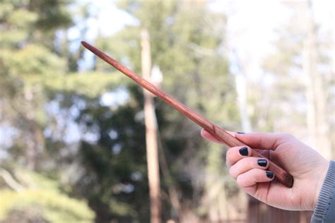 Cocobolo Wand With Thestral Tail-hair Core 12 3/4 - Etsy