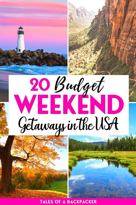 The Best Cheap Weekend Getaways for Couples in the USA in 2021 | Weekend getaways for couples ...