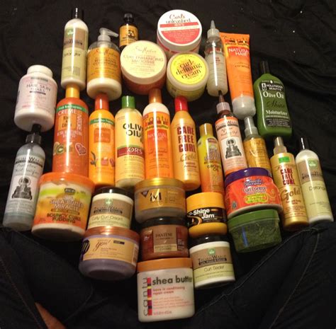 These are all things I use on my natural hair . I have definitely become a PJ / PRODUCT JUNKIE ...