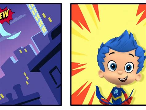 Bubble Guppies Super Guppies Gil Decided To Put On Superhero Costume. | Super hero costumes ...