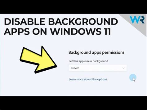 How To Disable Background Apps On Windows 11 - sengeek