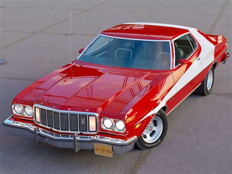 3D model :: Ford Gran Torino Starsky & Hutch