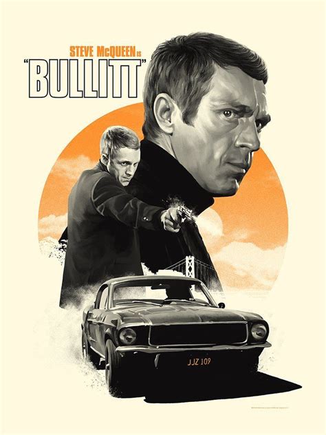 Bullitt (1968) HD Wallpaper From Gallsource.com | Steve mcqueen movies, Bullitt movie, Mondo posters