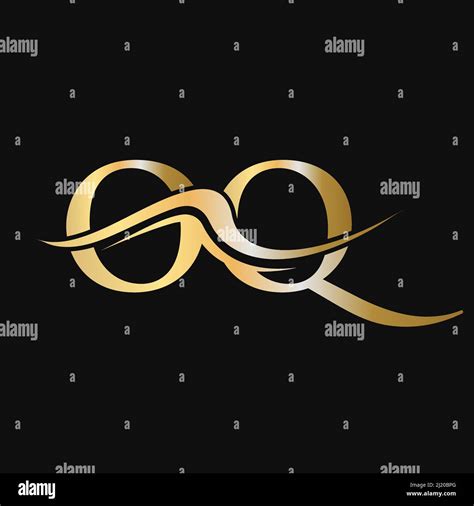 Letter OQ Logo Design. Initial OQ Logotype Template For Business And Company Logo Stock Vector ...