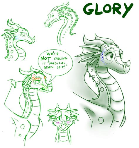 Sketches - Glory (WoF) by StarWarriors on DeviantArt