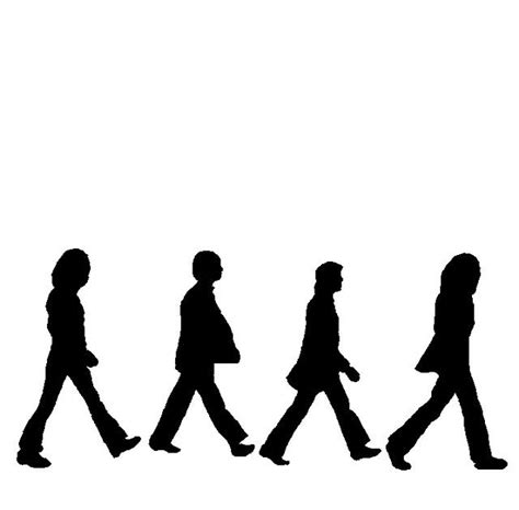 Free Abbey Road Silhouette Vector, Download Free Abbey Road Silhouette Vector png images, Free ...