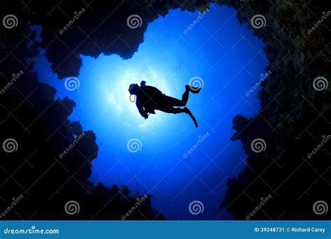 Deep Sea Diving stock image. Image of discover, ocean - 39248731