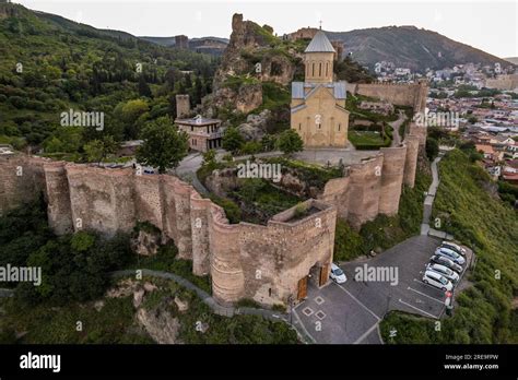 Aerial view of the Georgia landmarks Stock Photo - Alamy