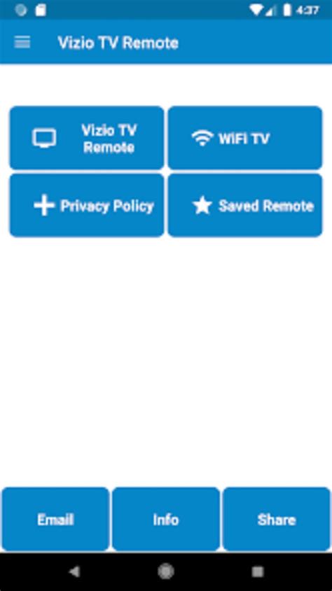 Vizio TV Remote Control for Android - Download