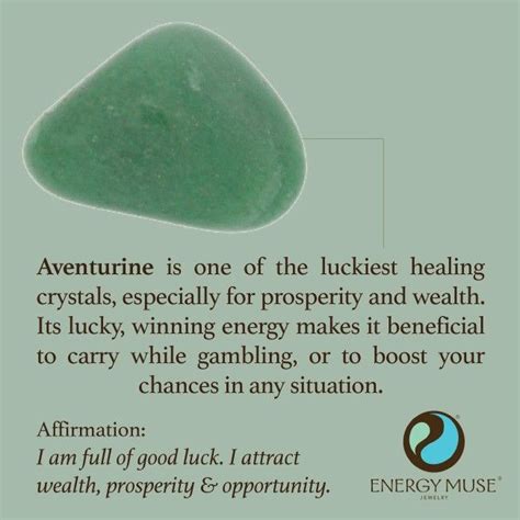 Aventurine Stone, View the Best Aventurine Stones from Energy Muse Now | Crystal healing ...